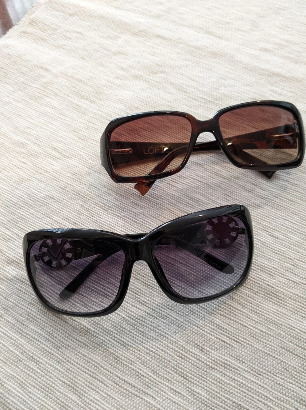 LOFT Women’s Tortoise Shell Color and OLD NAVY sunglasses